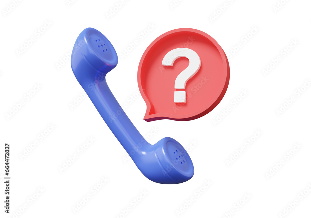 Poster retro vintage number telephone question mark on isolated background. ask faq answer solution informa