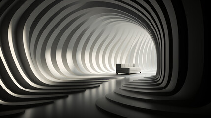 A mystifying monochromatic pic showcasing intense highlights and shadows harmoniously matching any artistic idea.