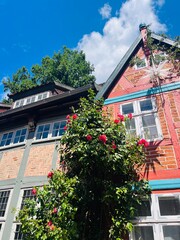 Old traditional German houses