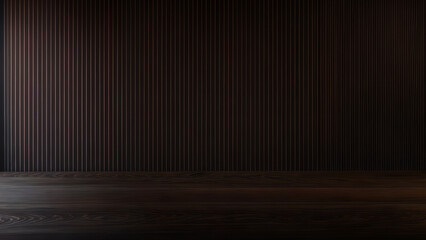 Dark Wooden Empty Background: Rustic Elegance