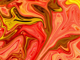 Vector abstract fluid colorful liquid marble paint background	