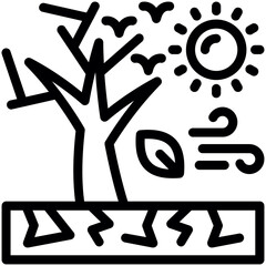 Desertification Icon