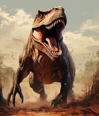 Tyrannosaurus rex prehistoric predator