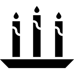 candles vector design . Svg
