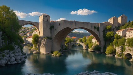 bridge over the river arno