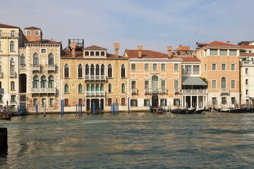 Venezia palazzi sul canal grande