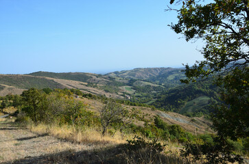 Hills of the Emilian Apennines