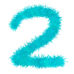 2 Two Number Letter Font  