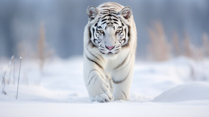 Fototapeta na wymiar Wild Elegance: Tiger's Intricate Fur