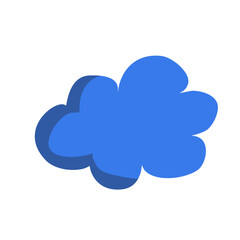 cloud cartoon vector 