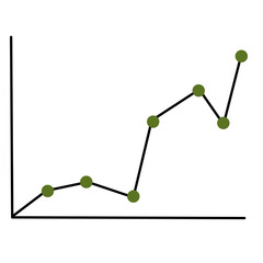 Market statistics clipart 