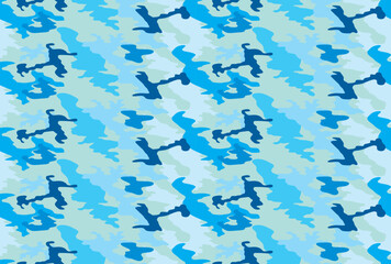 Vector army and military camouflage texture pattern background