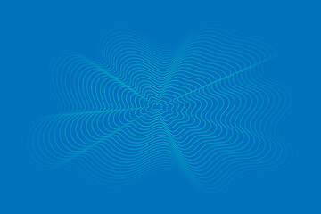 Blue Wave Lines Pattern Abstract Background. Backdrop. Wallpaper. Vector Illustration