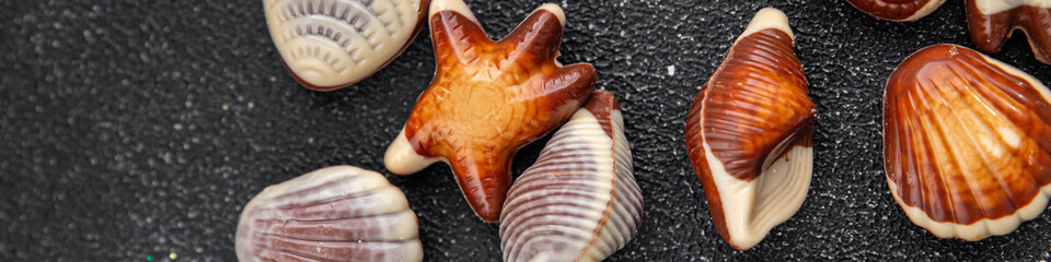 candy seashells delicious chocolate sweet dessert delicious healthy eating cooking appetizer meal...