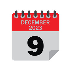 December Calender number