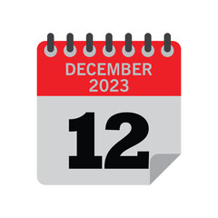 December Calender number