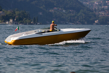 Obraz premium boat in the sea