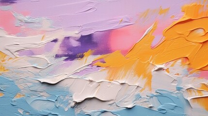 Illustration of bold color paint abstract background