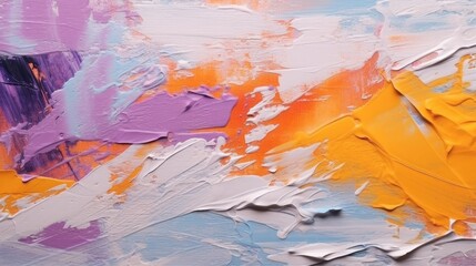 Illustration of bold color paint abstract background