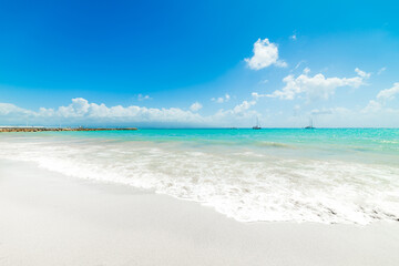 Fototapeta na wymiar La Datcha beach in Guadeloupe