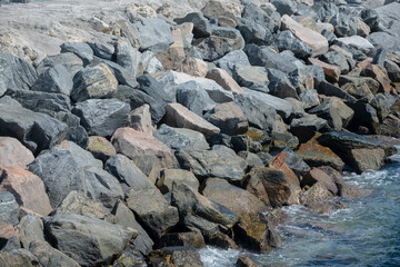 rocks on the beach
