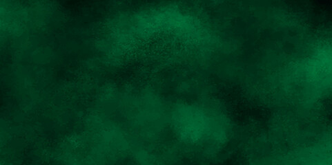 Fototapeta na wymiar Green Abstract Gradient Sky Clouds Background. Dreamy green smoke bacAbstract vintage green splash design background with dark borderskground. Air pollution. Copy space for text.