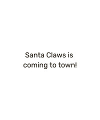 christmas funny cats saying  Santa paws quotes xmas pet prints