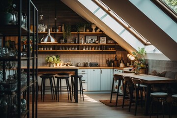 Contemporary Culinary Space: Sleek Modern Kitchen Interior
