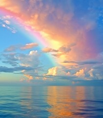 Landscape beauty blue light sea ocean sky nature water sunset sun