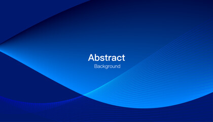 Futuristic technology blue background.Abstract blurred color .gradient mesh vector illustration.