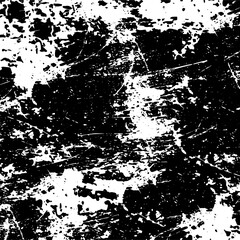Scratched Grunge Urban Background Texture Vector. Dust Overlay Distress Grainy Grungy Effect. Distressed Backdrop Vector Illustration. Isolated Black on White Background. EPS 10