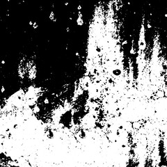 Scratched Grunge Urban Background Texture Vector. Dust Overlay Distress Grainy Grungy Effect. Distressed Backdrop Vector Illustration. Isolated Black on White Background. EPS 10