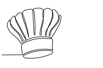chef hat. Chef working in Kitchen. Creativity involved in cookery. Vector art. vector, design, food, people, man, art, kitchen, fire, restaurant, work, cooking, chef, - obrazy, fototapety, plakaty
