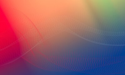 Abstract banner background with gradient shapes, Dynamic shape composition
