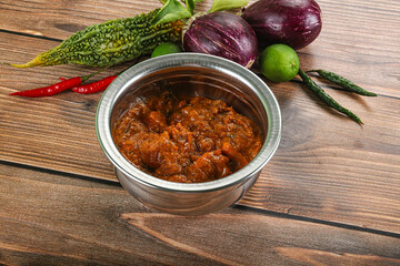 Indian cuisine - chicken masala sauce