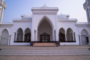 The most Beautiful architectural Elias Ahmed Chowdhury College Jame Masjid in Bangladesh under the...