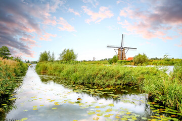 Mühlen von Kinderdijk, Niederlande 