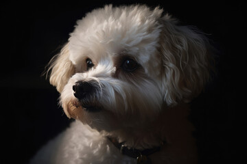 Portrait of a dog - Generative AI