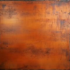 Fondo con detalle y textura de superficie de estetica grunge de tonos anaranjados y reflejos de luz