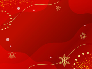 高級感のある赤色の　クリスマスのキャンペーンやイベントなどの背景