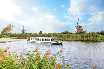 Windmühlen in Kinderdijk, Niederlande 