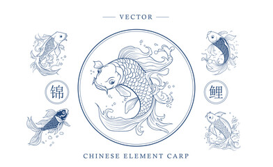Chinese carp traditional art form