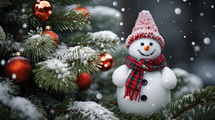 Obraz premium Beautiful New Year background image with place for text.