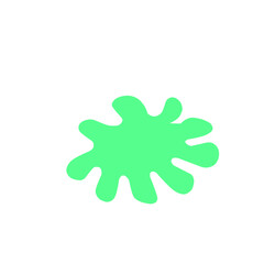 Realistic green slime