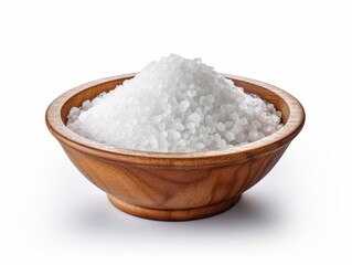 Fototapeta na wymiar sea salt in a bowl