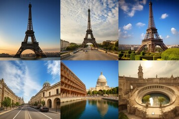 Fototapeta na wymiar European travel destination. Generative AI