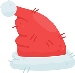 Santa hat illustration