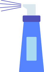 Facial spray illustration