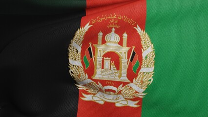 Afghanistan Flag photo texture 