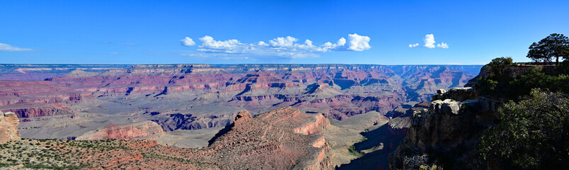 Fototapeta na wymiar Panorama of Grand Canyon from the South Rim